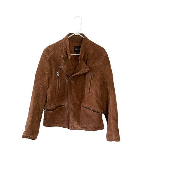 Express Moto/Biker Leather/suade Jacket Size Medium NWT - Picture 1 of 5